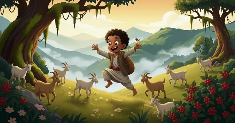 Kaldi and the Dancing Goats